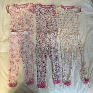 Three 18mo Girl Pajama Sets